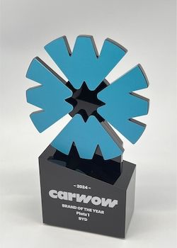carwow Brand of the Year (unterschiedl. Designs 2019-2023)