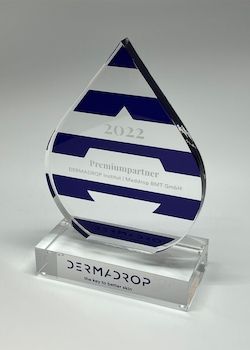 Dermadrop Premiumpartner Award (Umsetzung 2022+2023)